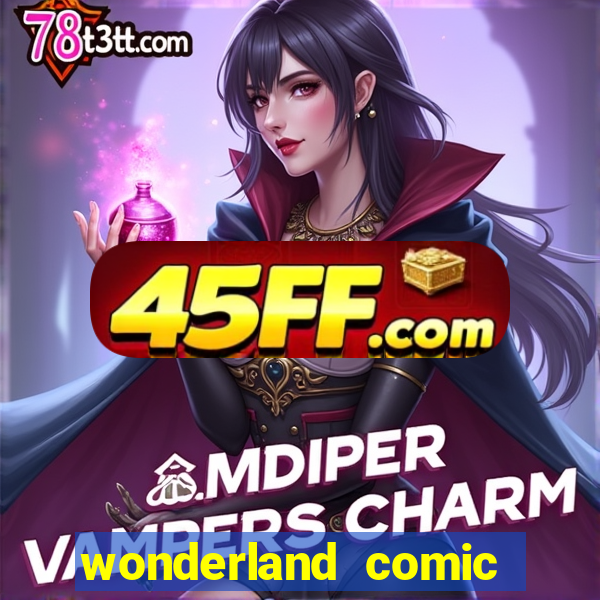 wonderland comic studio alphabet